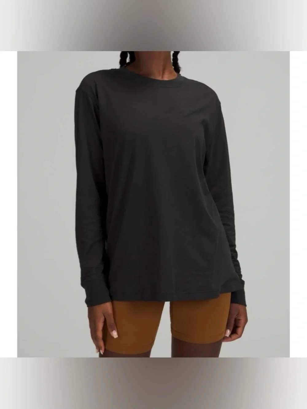 LULULEMON Black All Yours Long Sleeve Tee